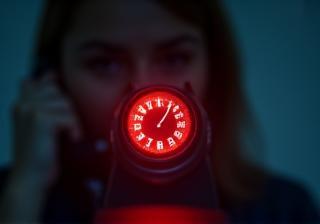 Telefonhörer für Hotline-Support bei Spielen Therapy